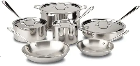 All-Clad D3 Stainless Everyday 10-Piece Cookware Set